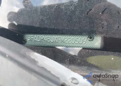 2015 Ford Fiesta Se z USA, uszkodzony, nr VIN 3FADP4BJXFM220509